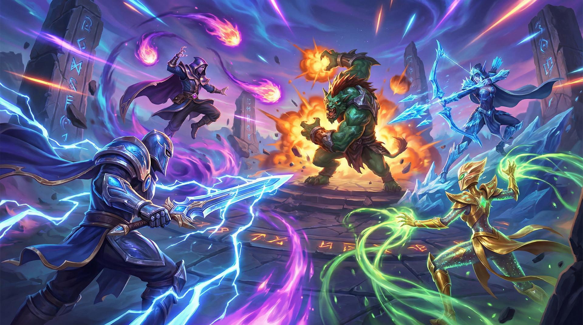 人兽英雄联盟团战视频解说